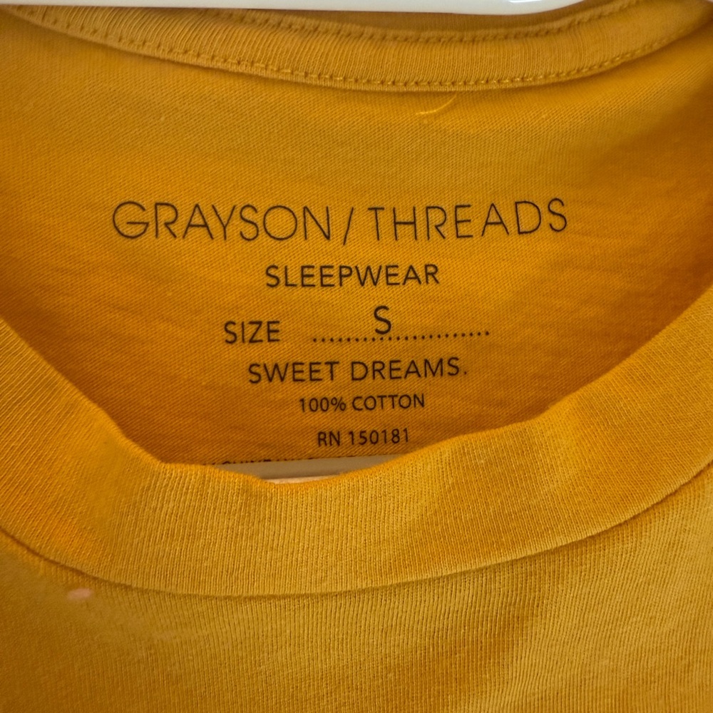 “SAVE THE BEES” CROPPED TANK — size M — sleepwear - Picture 5 of 5